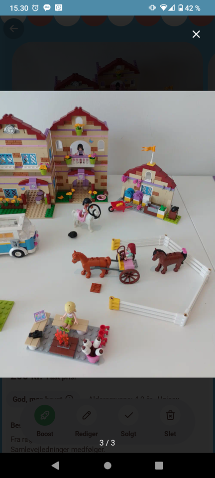 Lego Friends Sommer rideskole