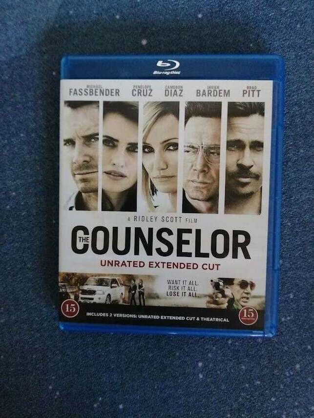 The Counselor, Blu-ray, thriller