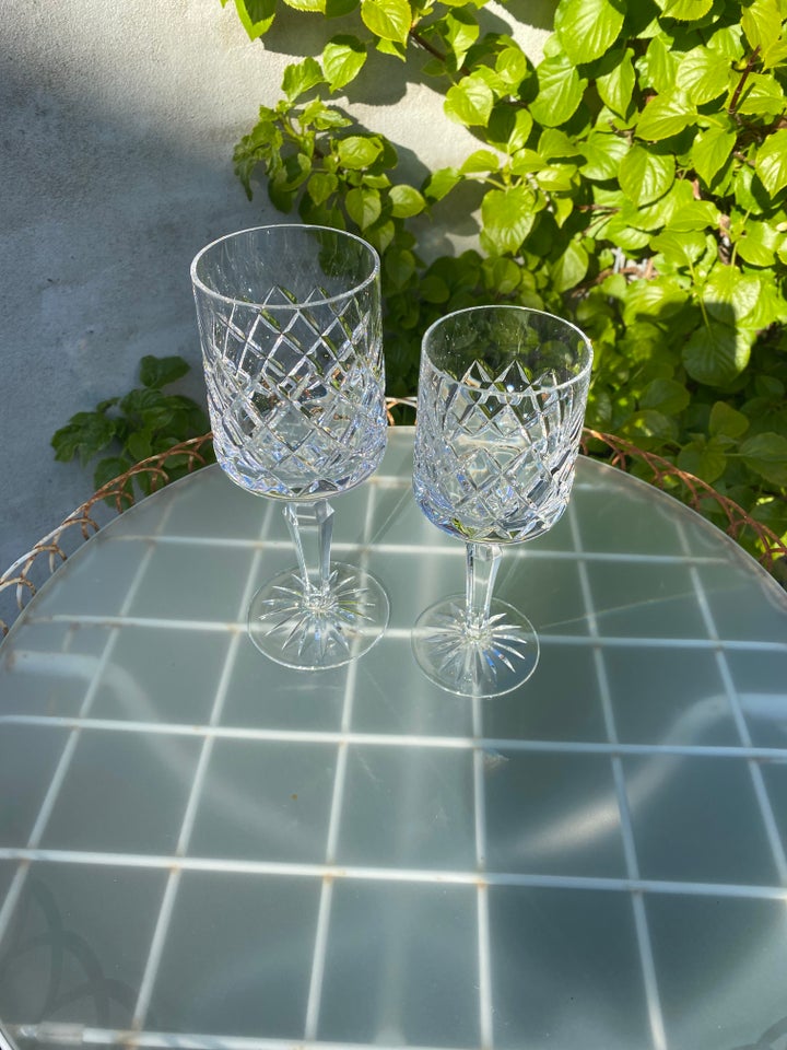 Glas Rødvinsglas  Lyngbyglas