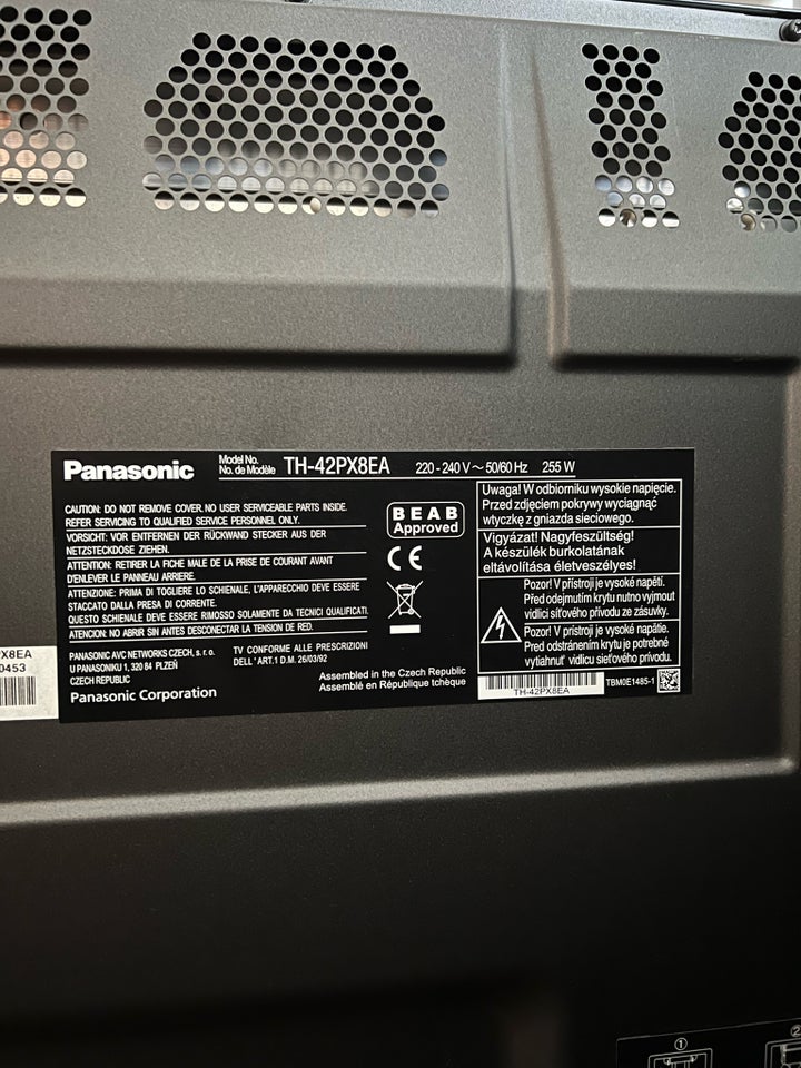 Plasma, Panasonic, 42"