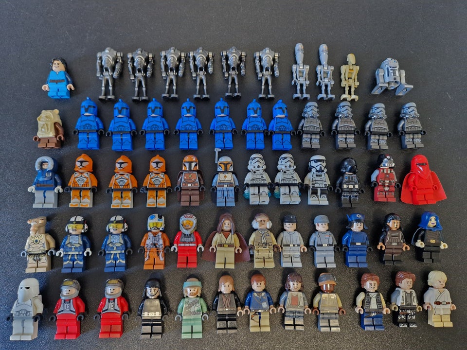 Lego Star Wars, Blandet figurer