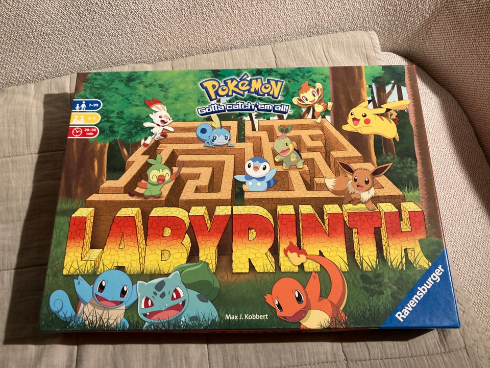 Pokemon labyrint, Børne spil,