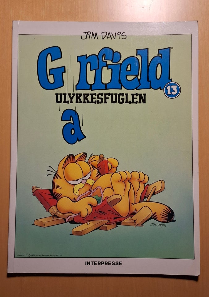 GARFIELD ULYKKESFUGLEN, JIM