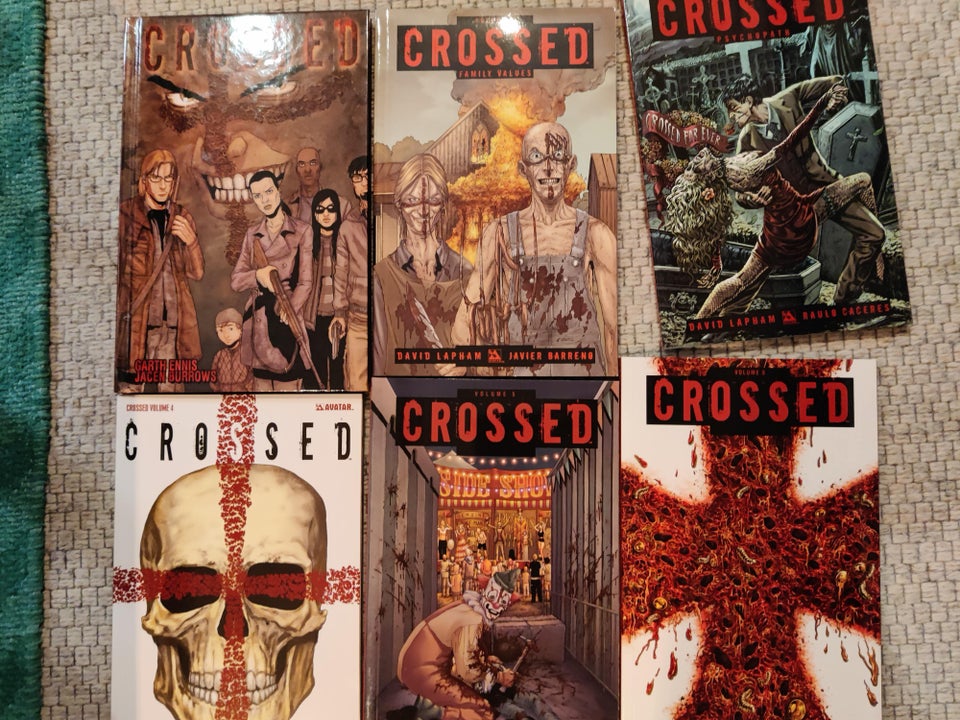 Crossed, Garth Ennis, Tegneserie