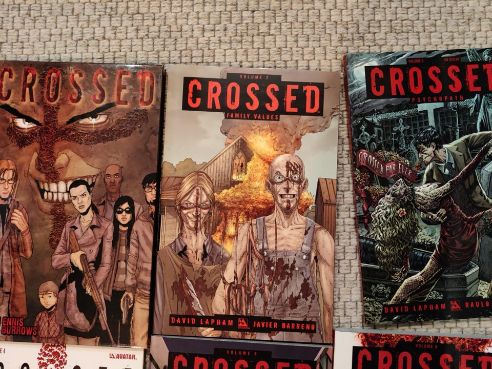 Crossed, Garth Ennis, Tegneserie