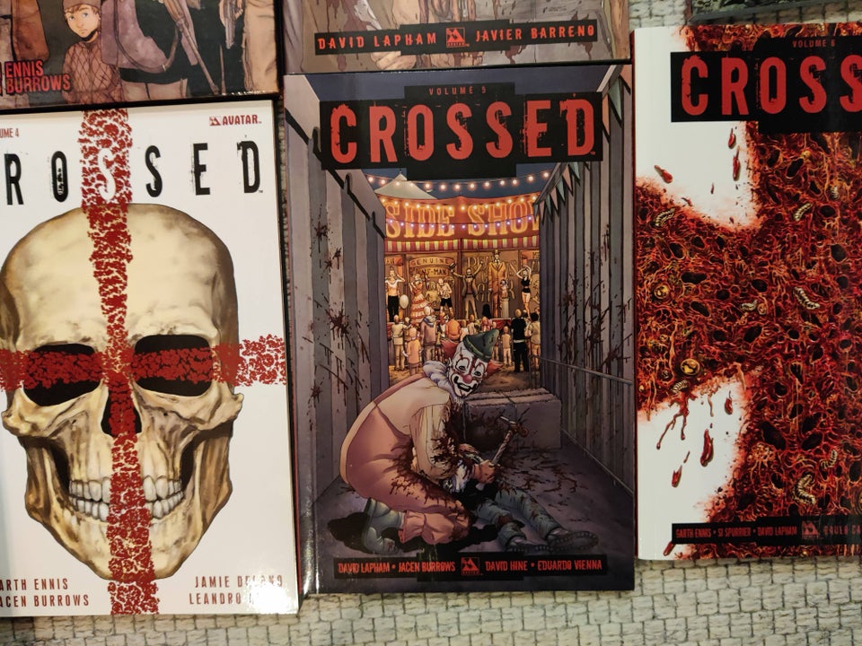 Crossed, Garth Ennis, Tegneserie