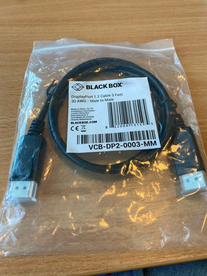 DisplayPort, Black Box, 1 m.