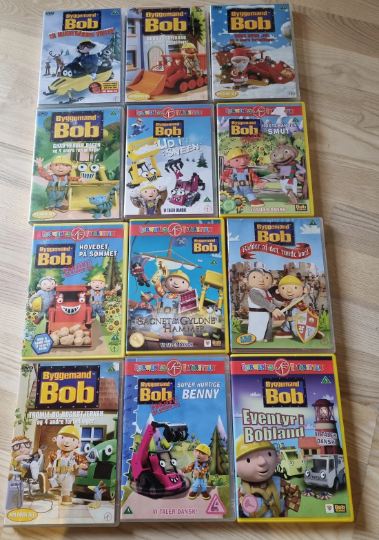 Byggemand Bob dvd film DVD