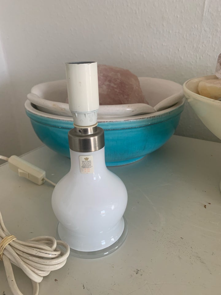 Lampe 2 forskellige Holmegaard