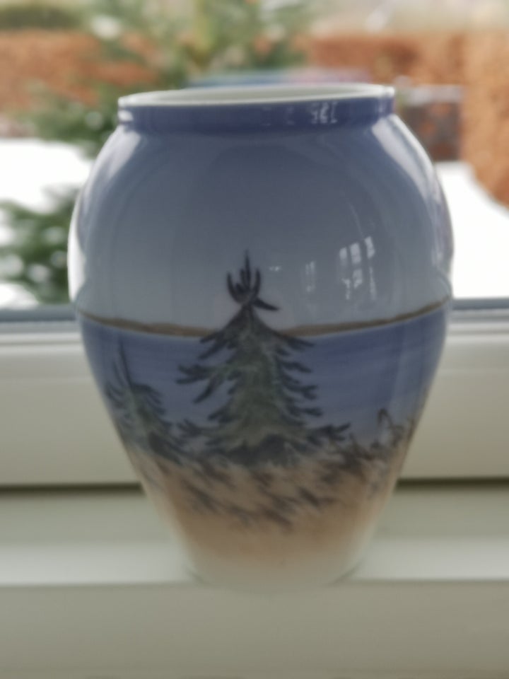 Porcelæn, Vase 12 cm høj, Royal