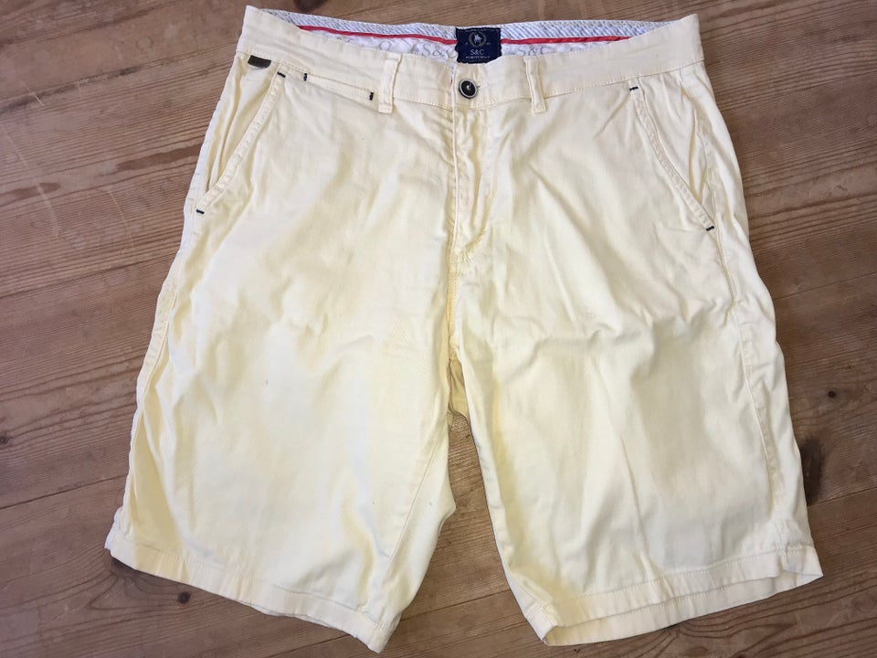 Shorts, SC svag gule shorts, str.