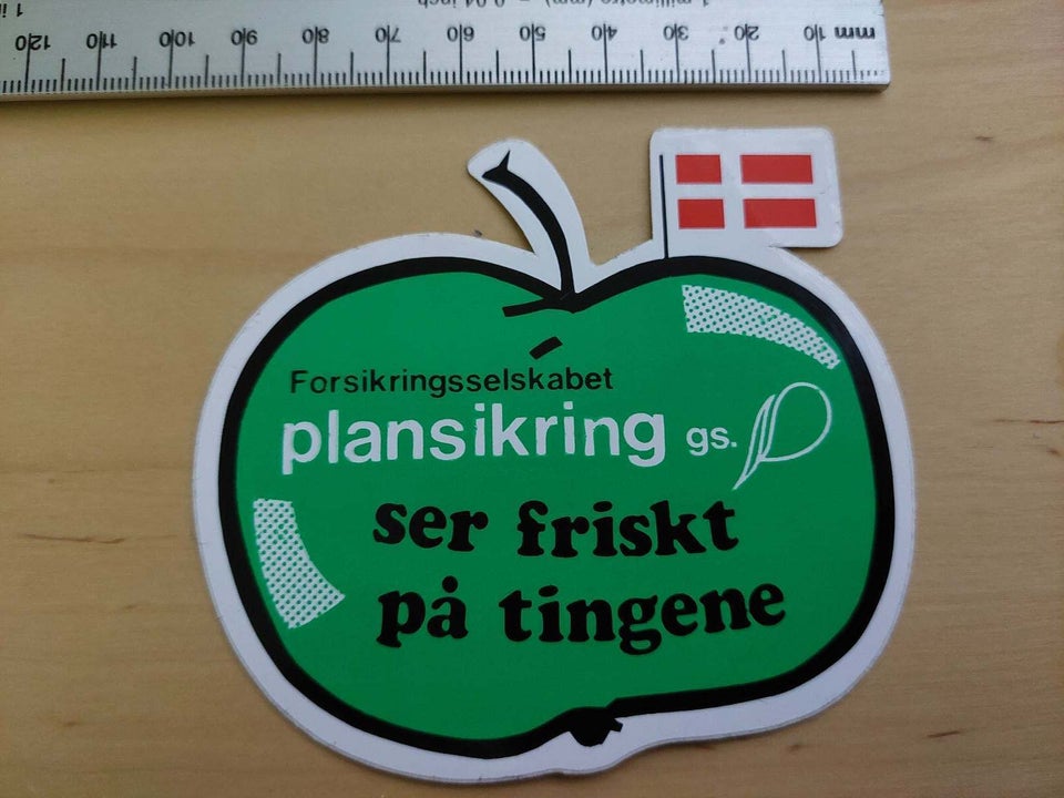 Klistermærker, Plansikring