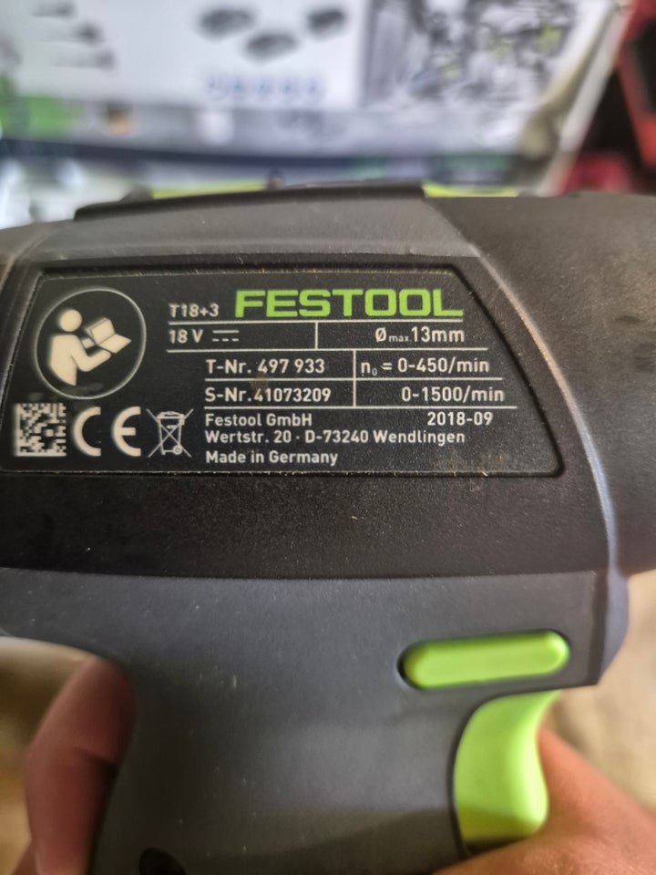 Skruemaskine Festool