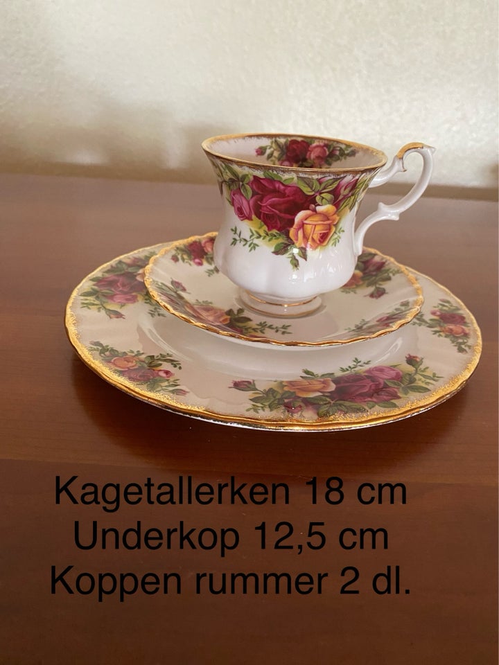 Porcelæn Kaffestel Royal Albert