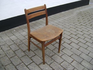 Spisebordsstol Teaktræ Teak