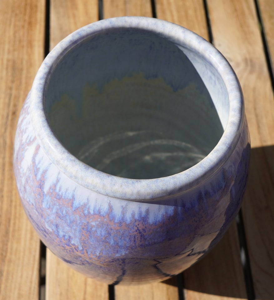 Keramik vase med fantastisk