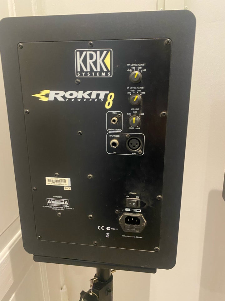 KRK Rokit RP8 G3 studio monitors ,