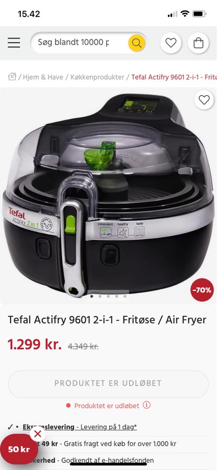 Airfryer, TEFAL