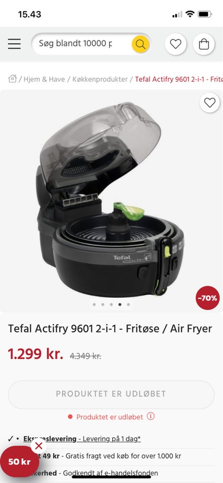 Airfryer, TEFAL