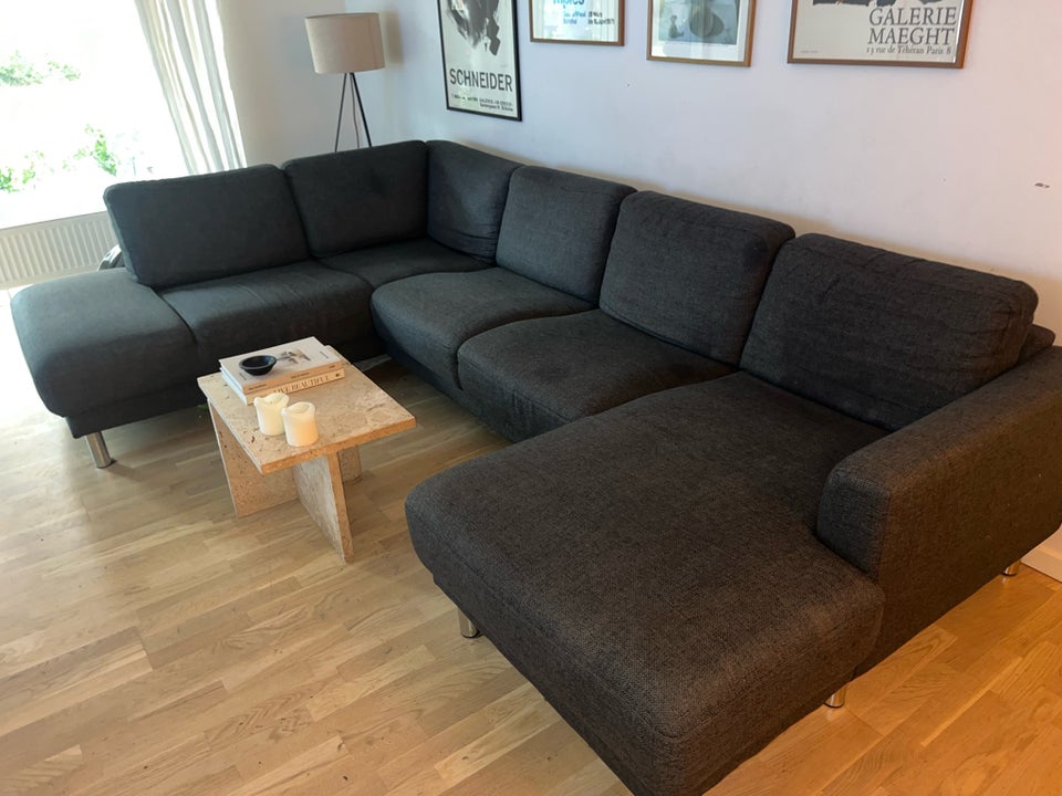 Sofa, stof, 4 pers.