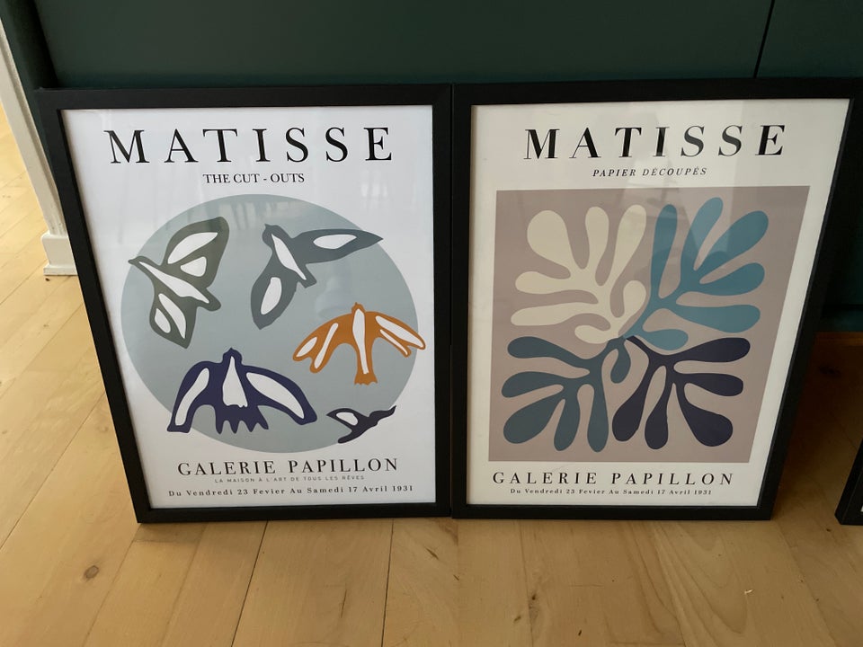 Plakat, Matisse, motiv: Se