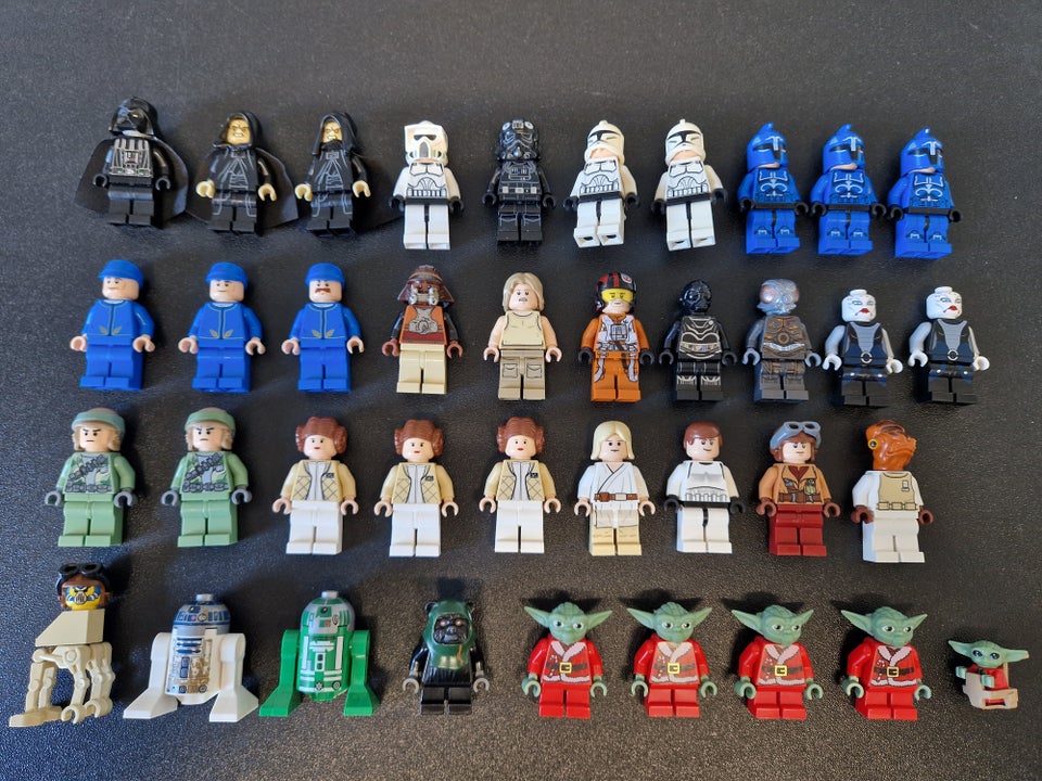 Lego Star Wars, Blandet figurer