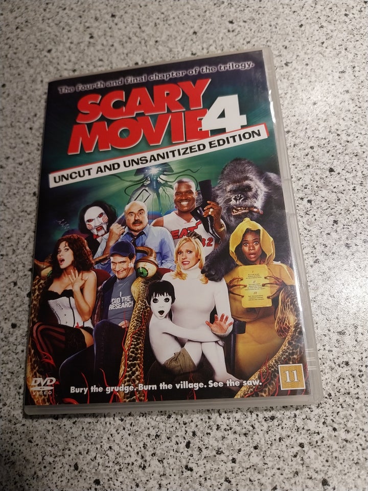 SCARY MOVIE 4, DVD, komedie