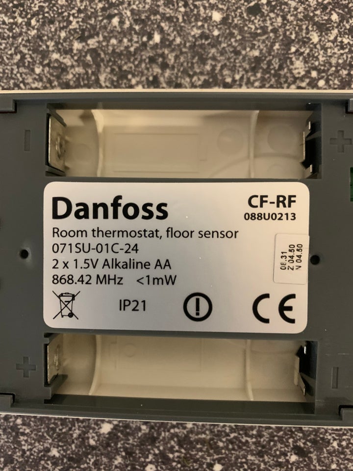 Termostat, Danfoss