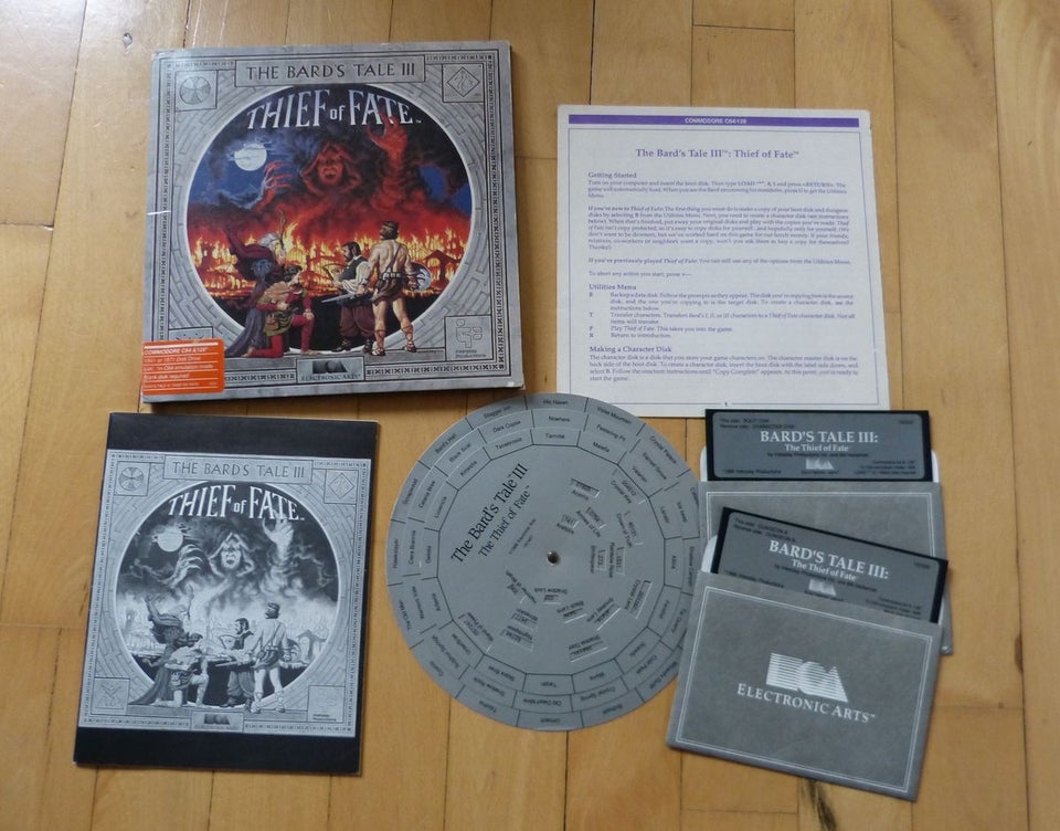 The Bards Tale III, Commodore 64