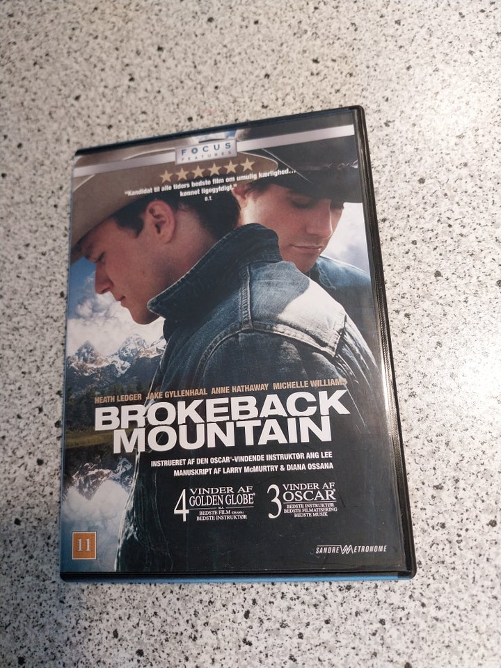 Brokeback Mountain, DVD, drama