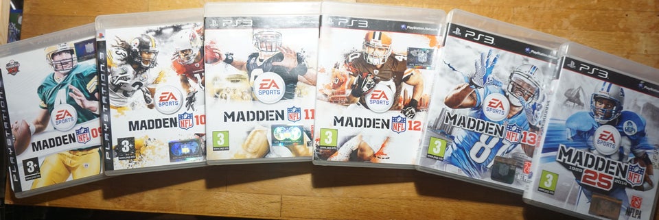 Madden NFL PS3 spil, PS3