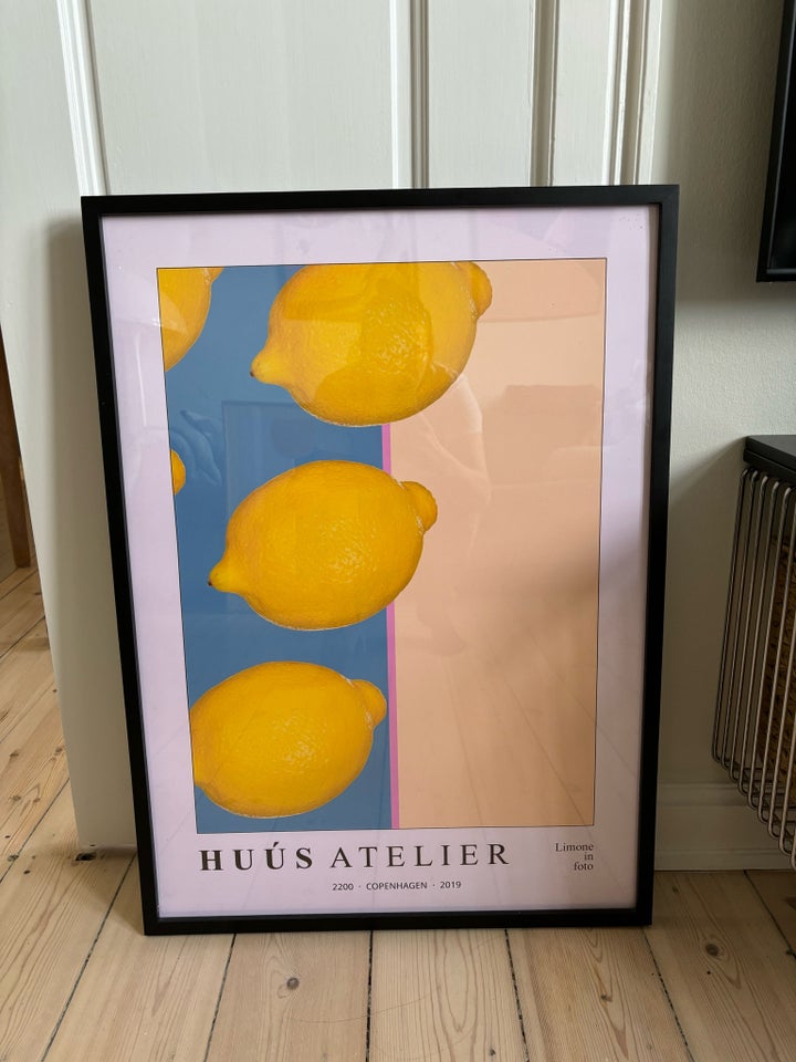 Plakat fra huus atelier 52x72 inkl