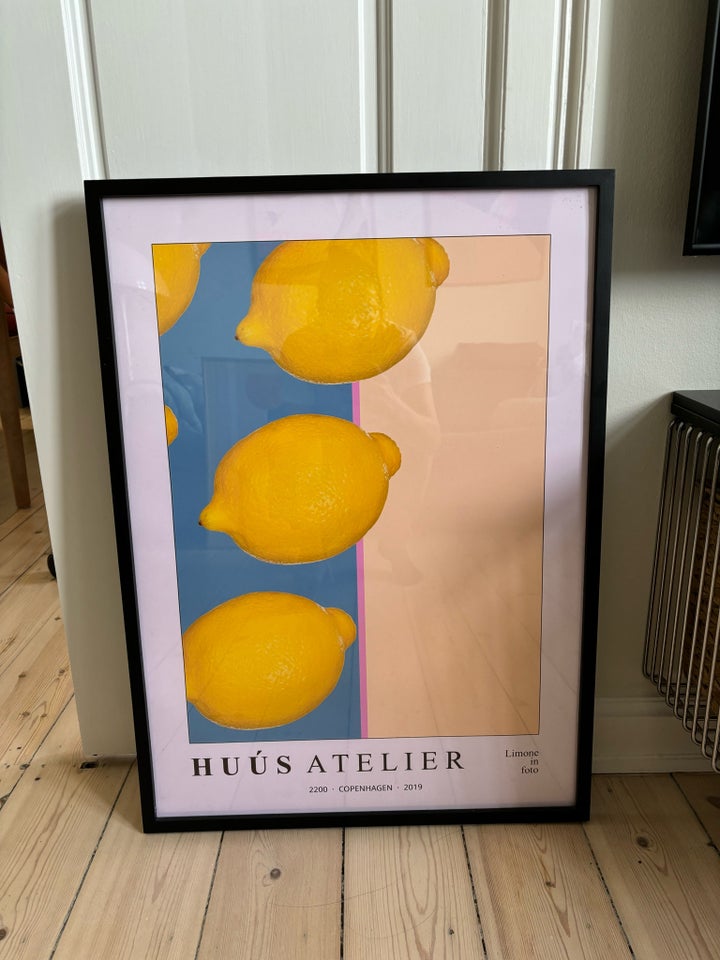 Plakat fra huus atelier 52x72 inkl