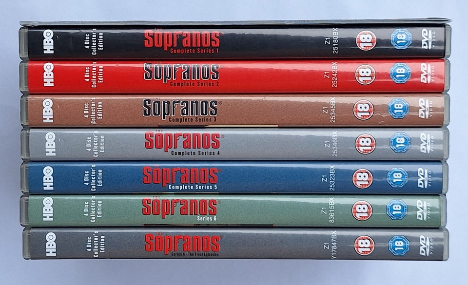 Sopranos, DVD, krimi