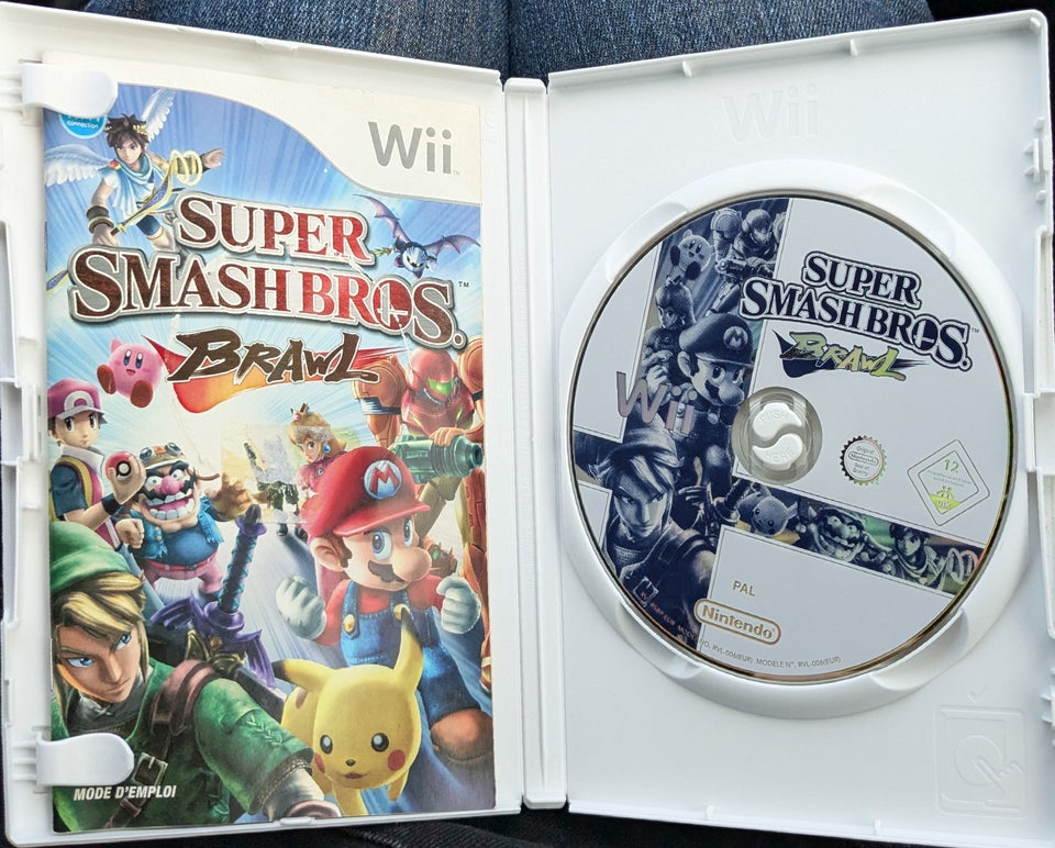 Super Smash Bros Brawl, wii,