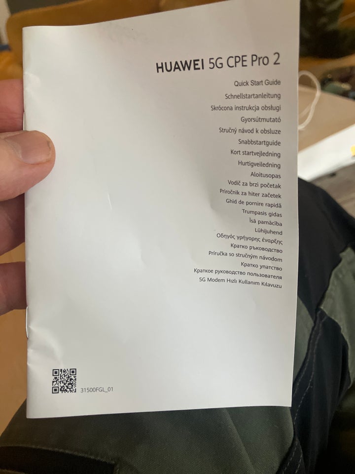 Router, wireless, Huawei 5G CPE pro