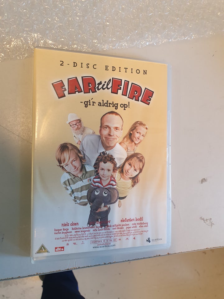 Far til fire gir aldrig op DVD