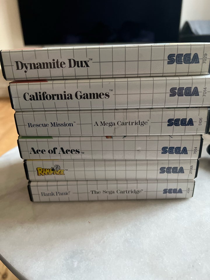 5 SEGA spil, SEGA