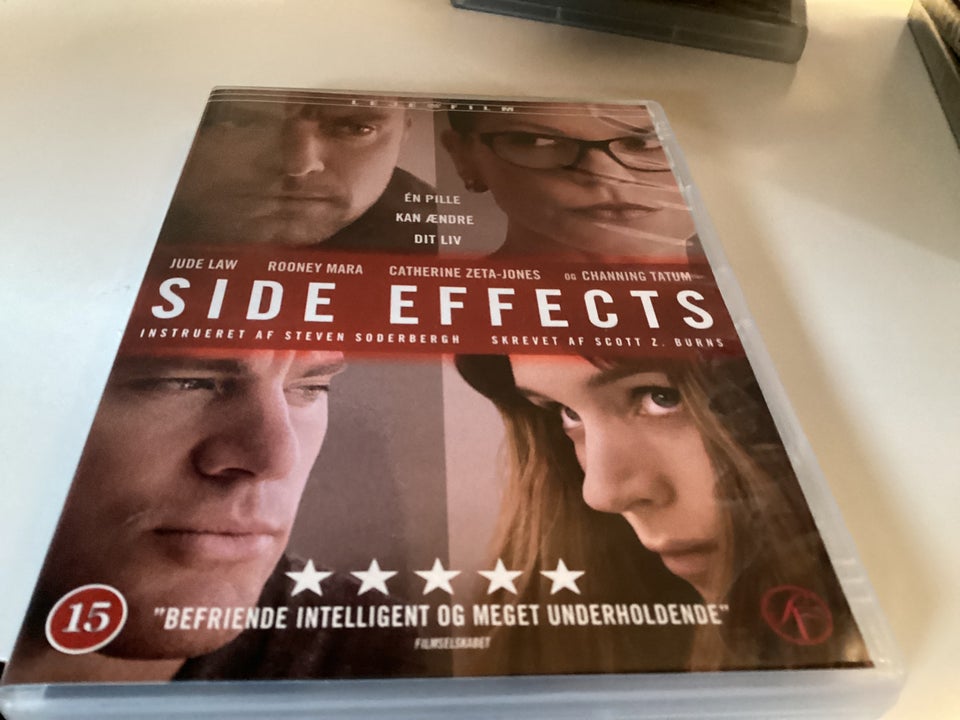 Side effects , DVD, drama