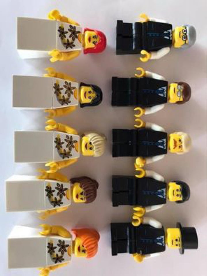 Lego Minifigures Brudepar til