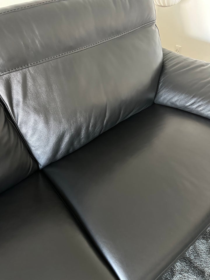 Natuzzi 3 Pers lædersofa