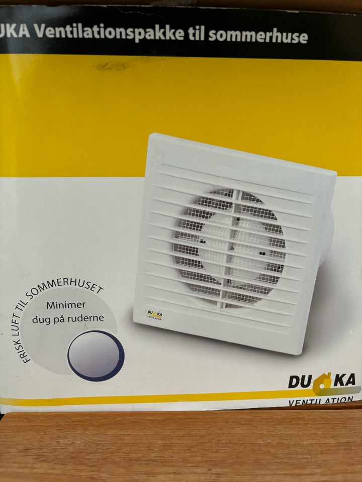 Ventilator til sommerhus