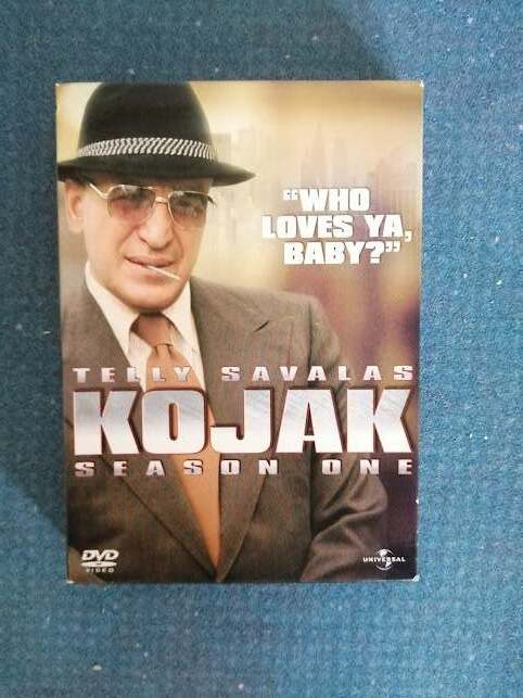 SOLGT Kojak Sæson 1, DVD, TV-serier