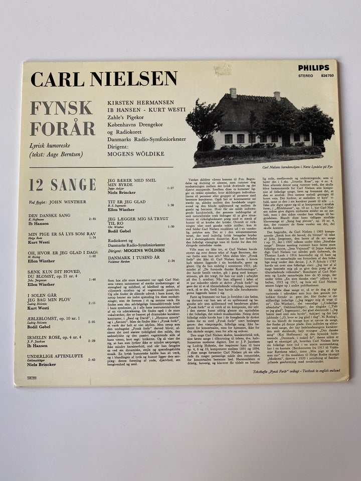 LP, Carl Nielsen, Fynsk Forår