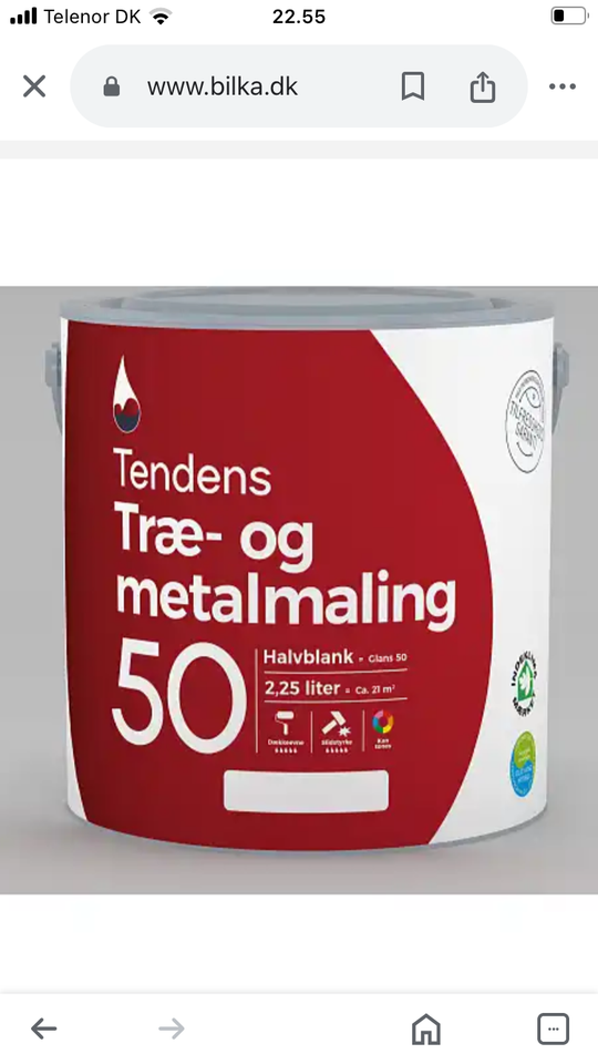 Træ og metal maling 50, Tendens,