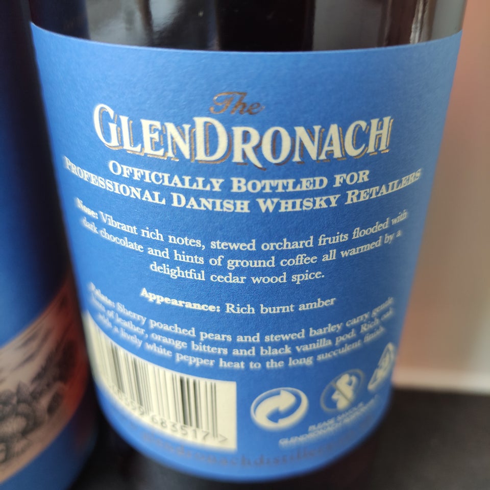 Andre samleobjekter, Glendronach