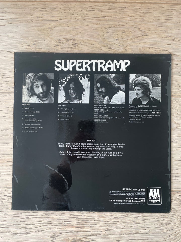 LP, Supertramp, Supertramp