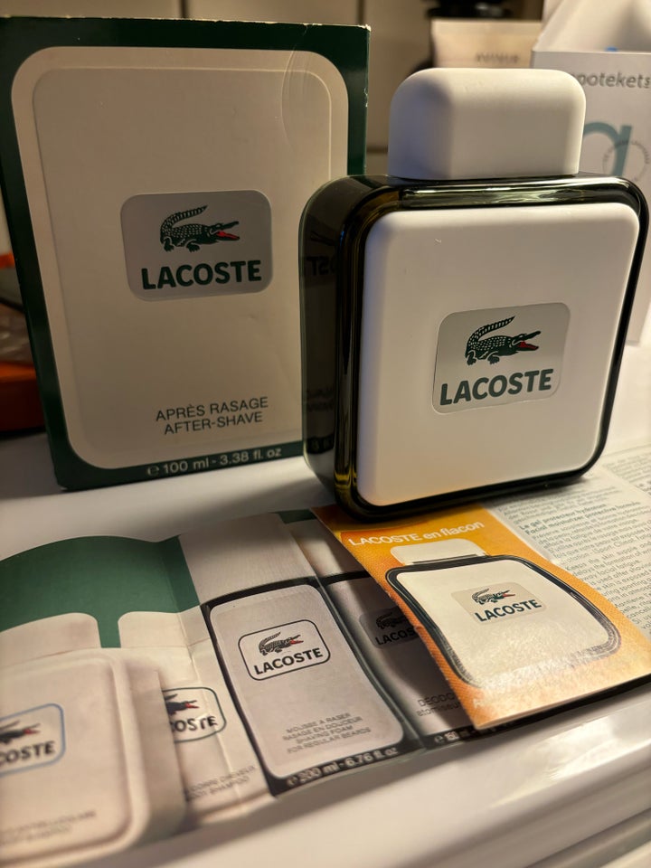 After Shave After shave Lacoste