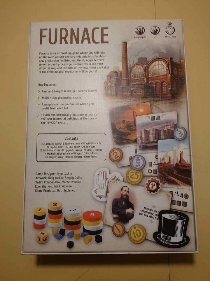 Furnace, Familie, brætspil