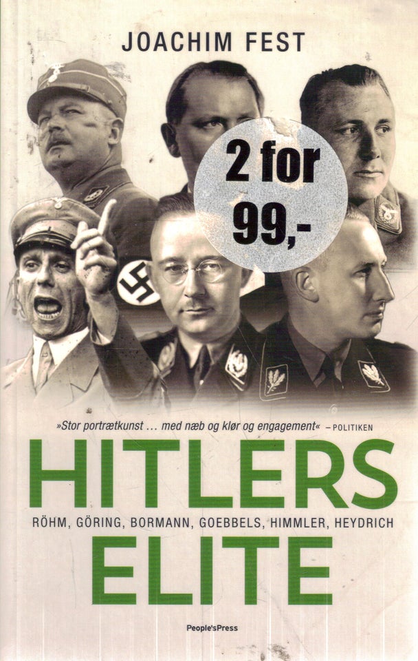 Hitlers elite, Af Joachim Fest,